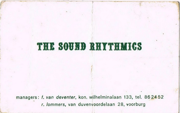 The Sound Rhythmics Calling Card